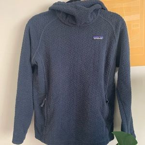 patagonia diamond capra hoody - navy blue